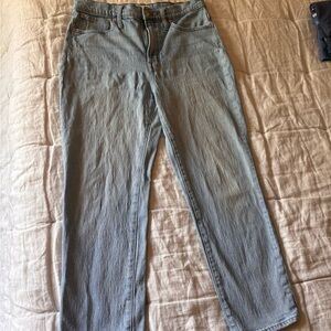 Madewell Perfect Vintage Jeans light blue wash size 30